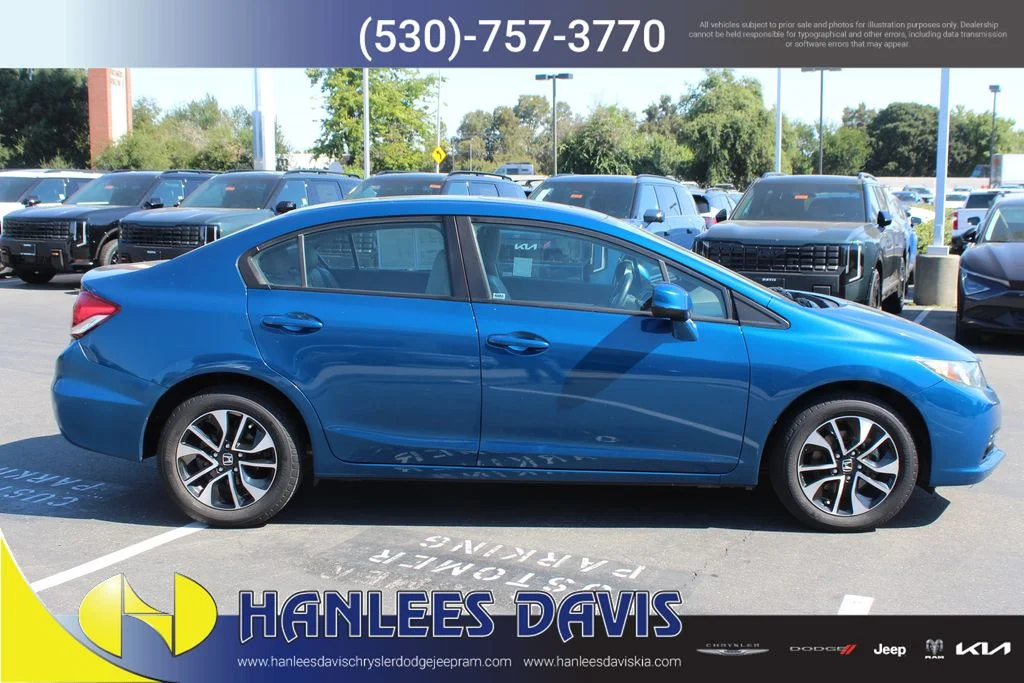 Used 2013 Blue Honda EX-L image 6