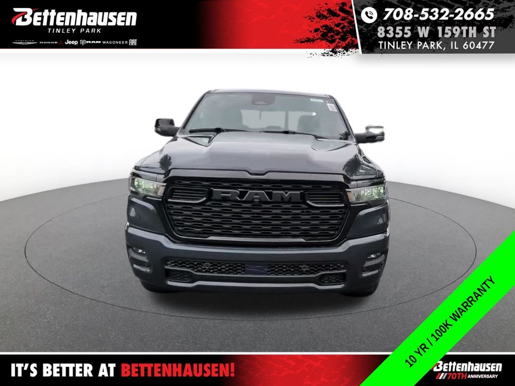 New 2026 Forged Blue Metallic Exterior Paint RAM Big Horn image 3