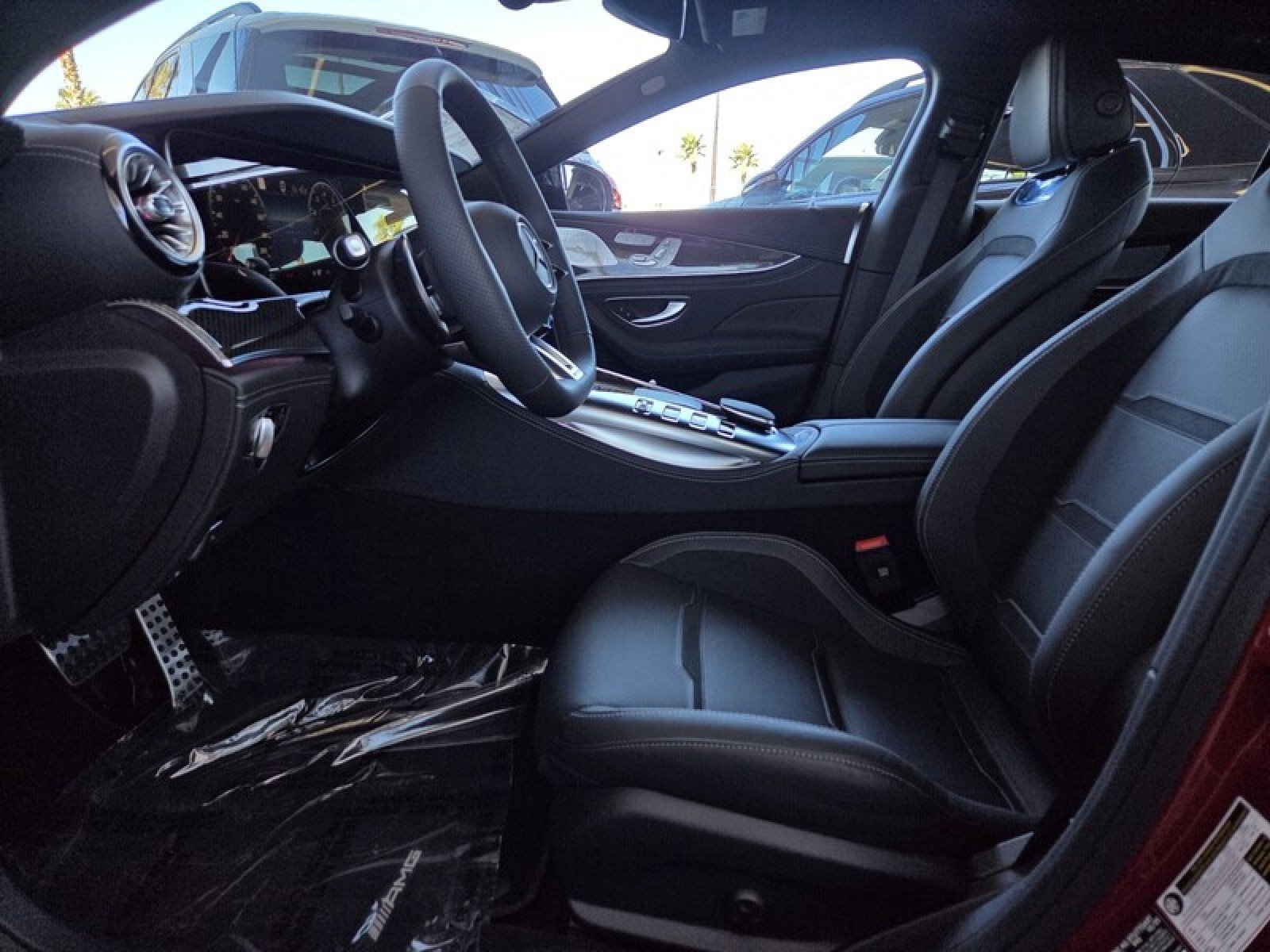 New 2026 MANUFAKTUR Patagonia Red Metallic Mercedes-Benz AMG® GT 53 4-Door Coupe image 11