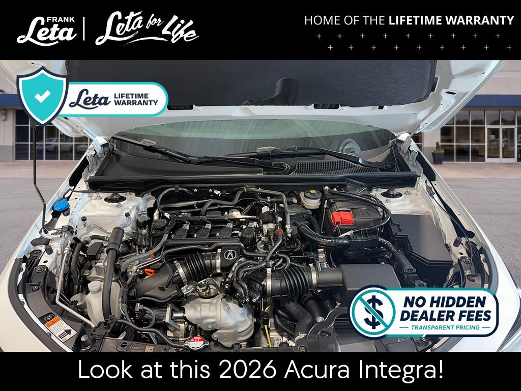 New 2026 Platinum White Pearl Acura w/A-Spec Package image 14