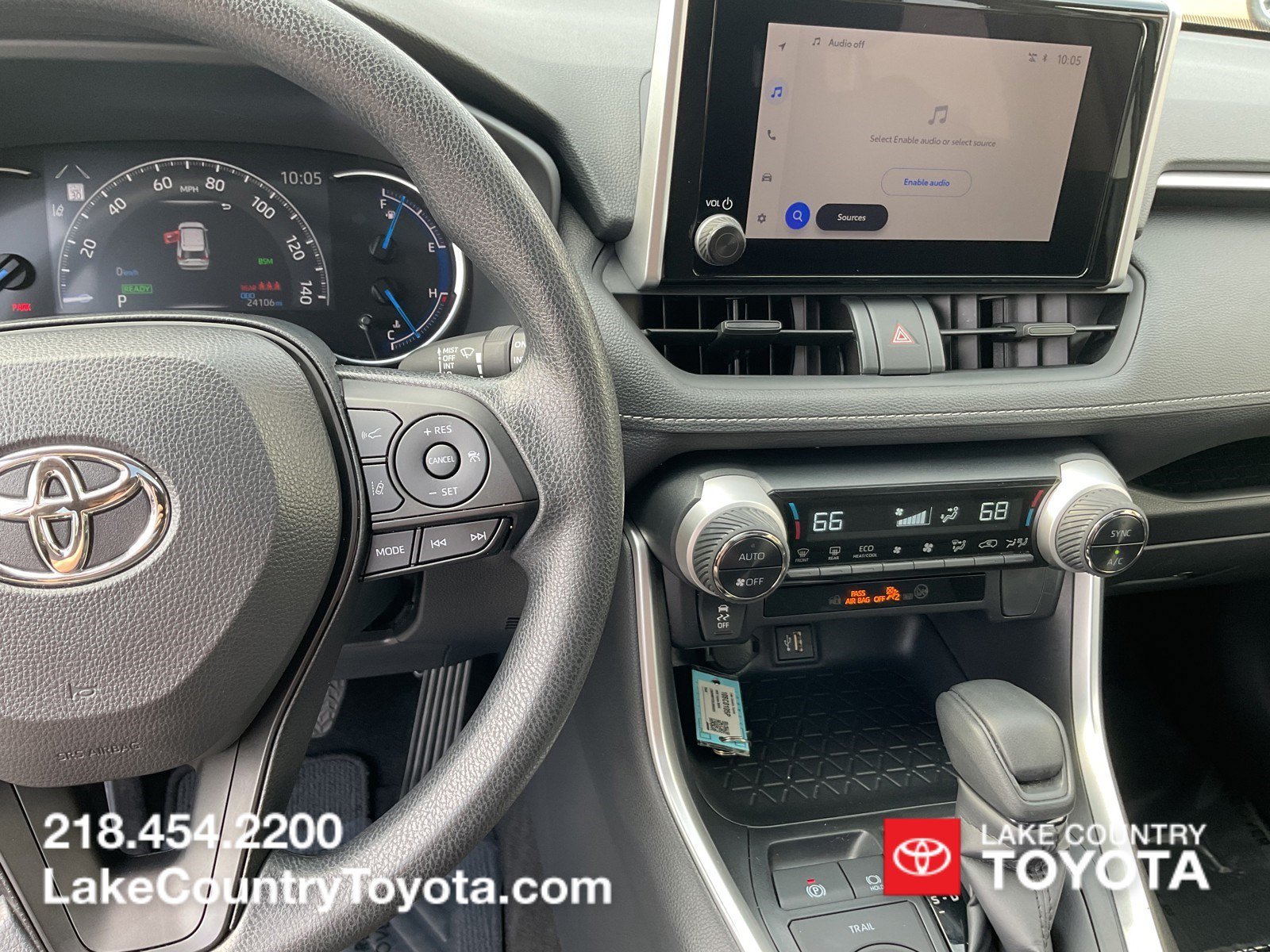 Used 2025 Black Toyota XLE image 30