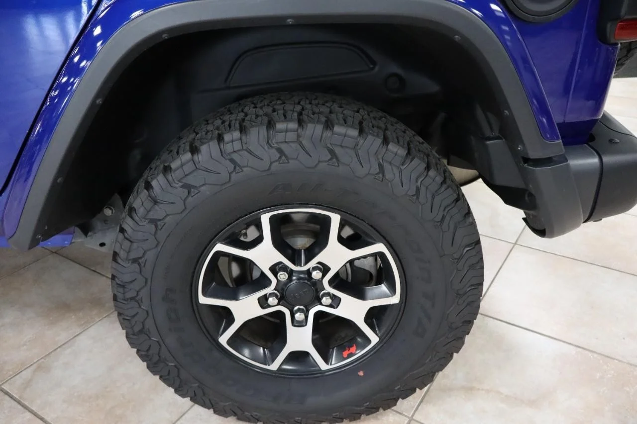 Used 2020 Ocean Blue Metallic Clear Coat Jeep Rubicon image 39