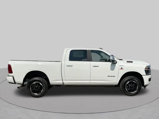 New 2026 Bright White Clear-Coat Exterior Paint RAM Laramie image 6