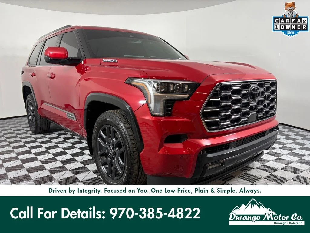 Used 2025 Red Toyota Platinum image 5