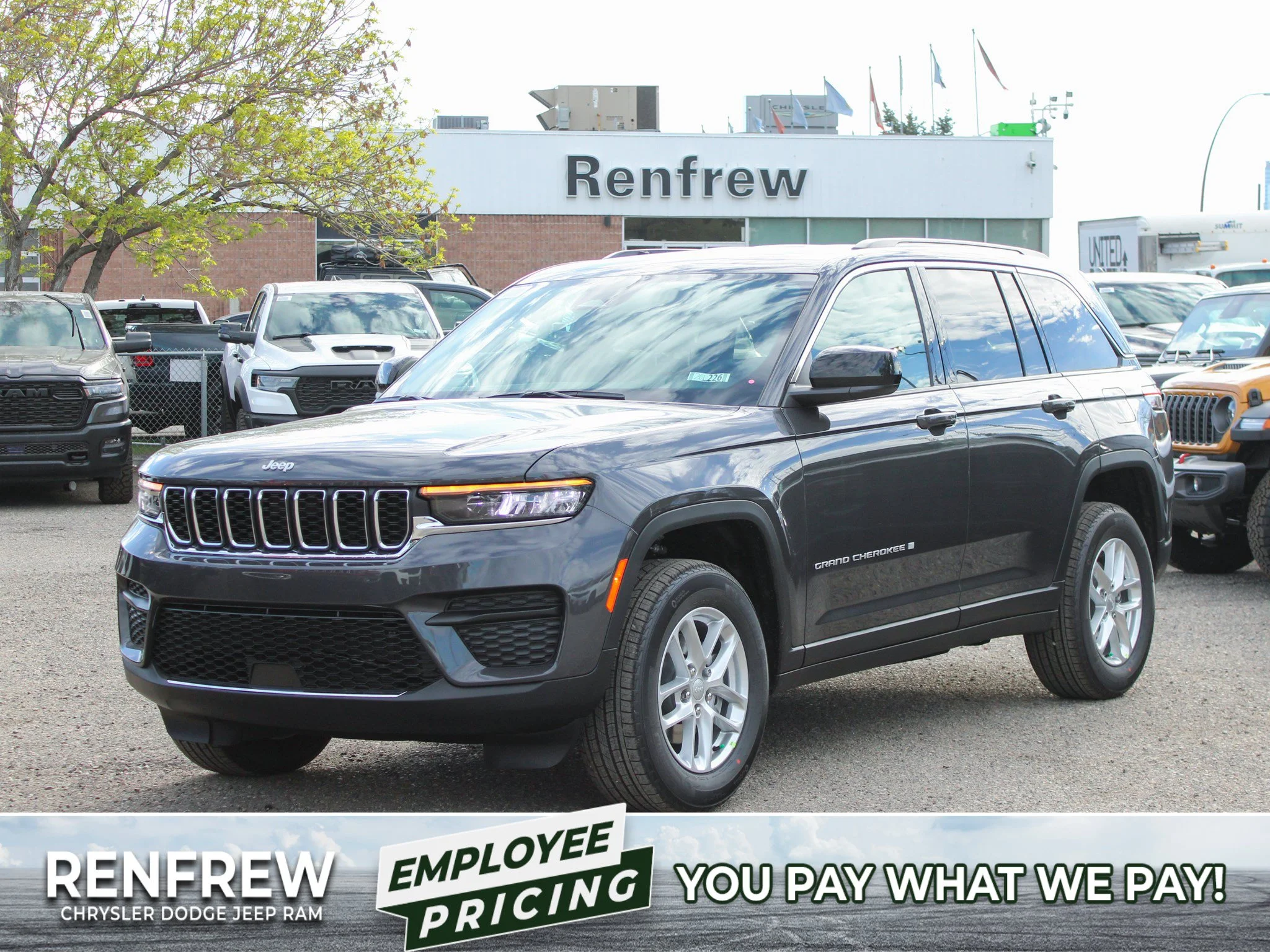 New 2026 Grey Jeep Laredo* image 1