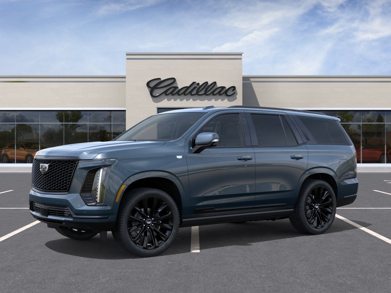 New 2026 Deep Sea Metallic Cadillac Platinum Sport image 2