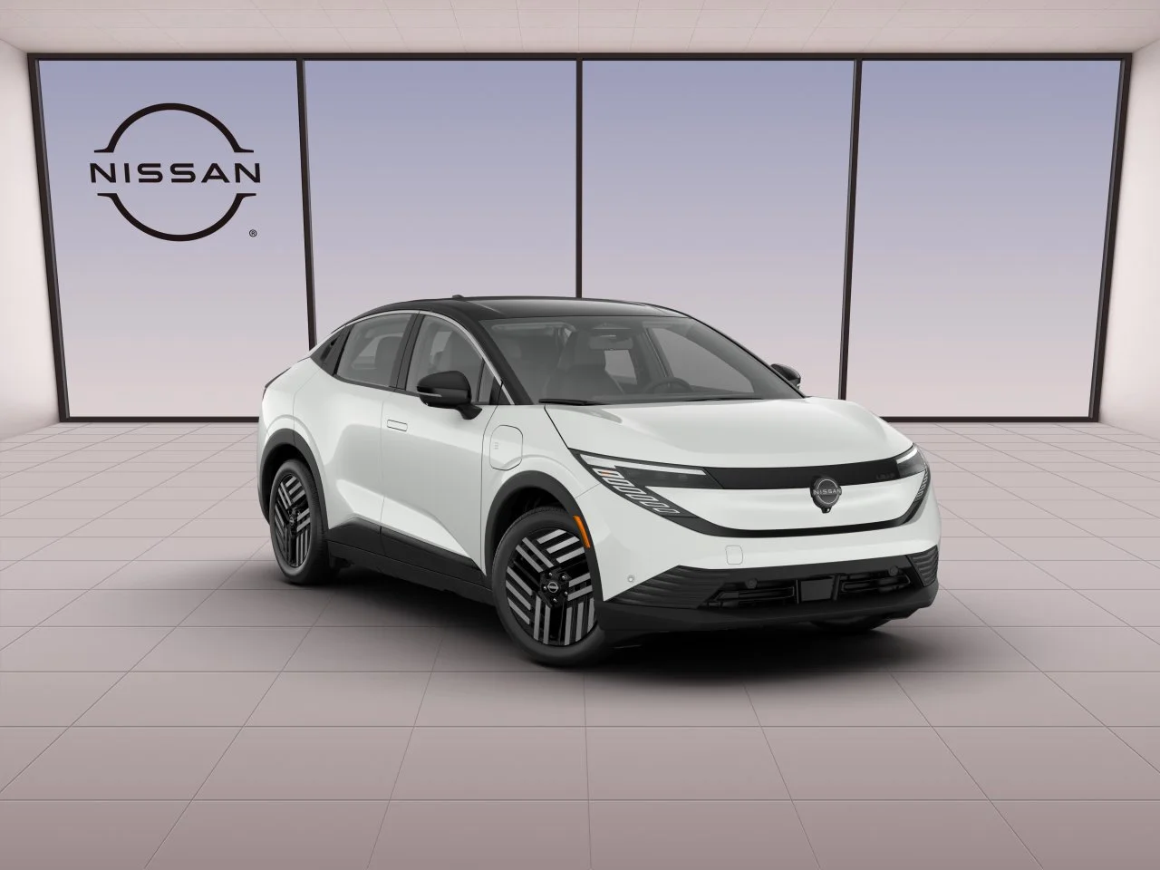 New 2026 Everest White Pearl TriCoat / Super Black Two-tone Nissan SV+ image 3