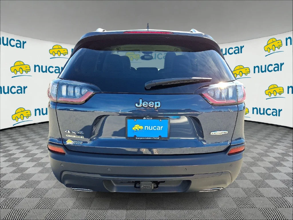 Used 2021 Blue Jeep Latitude Lux image 6