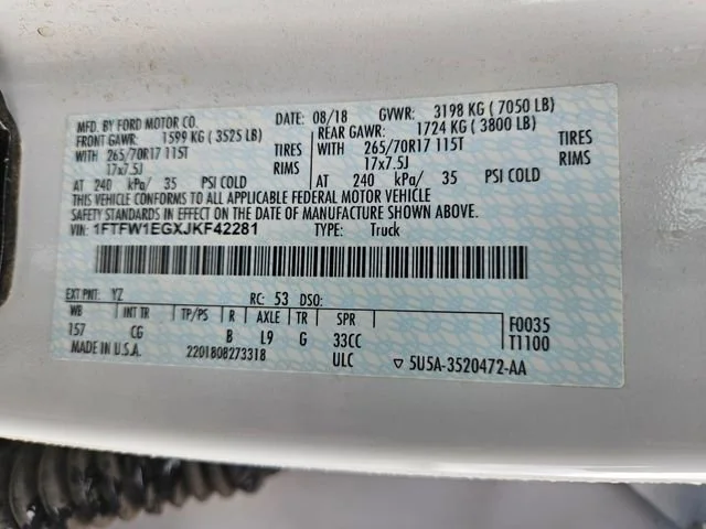 Used 2018 White Ford XL image 30