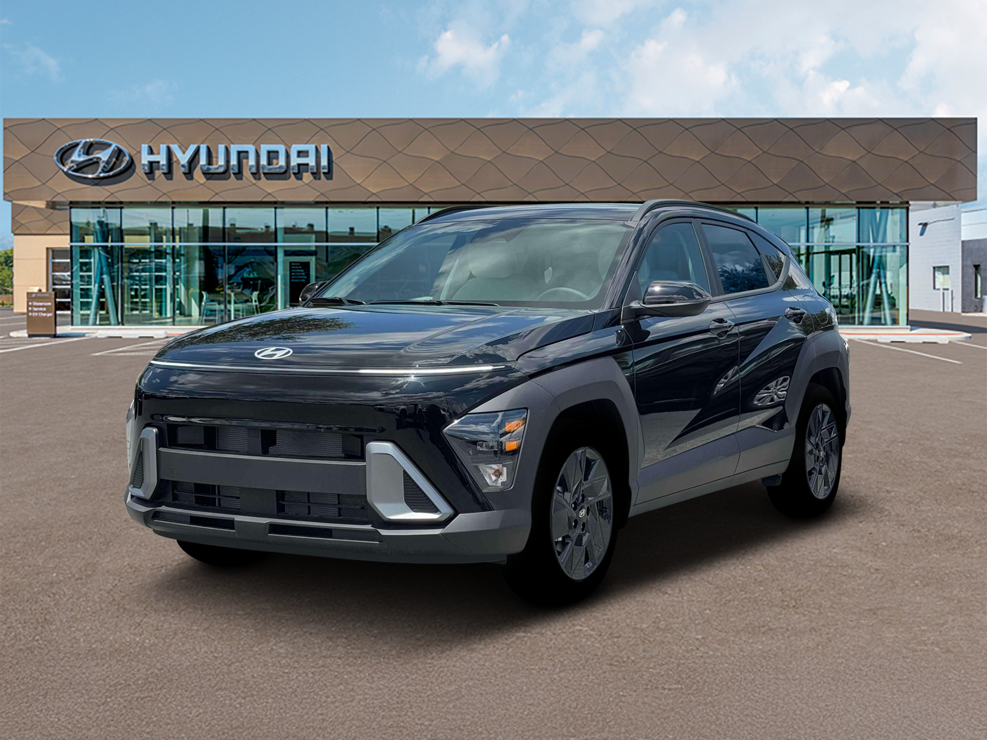 New 2026 Abyss Black Pearl Hyundai SEL Sport FWD image 1