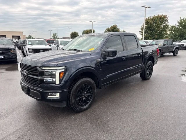 Used 2024 Antimatter Blue Metallic Ford Platinum image 3