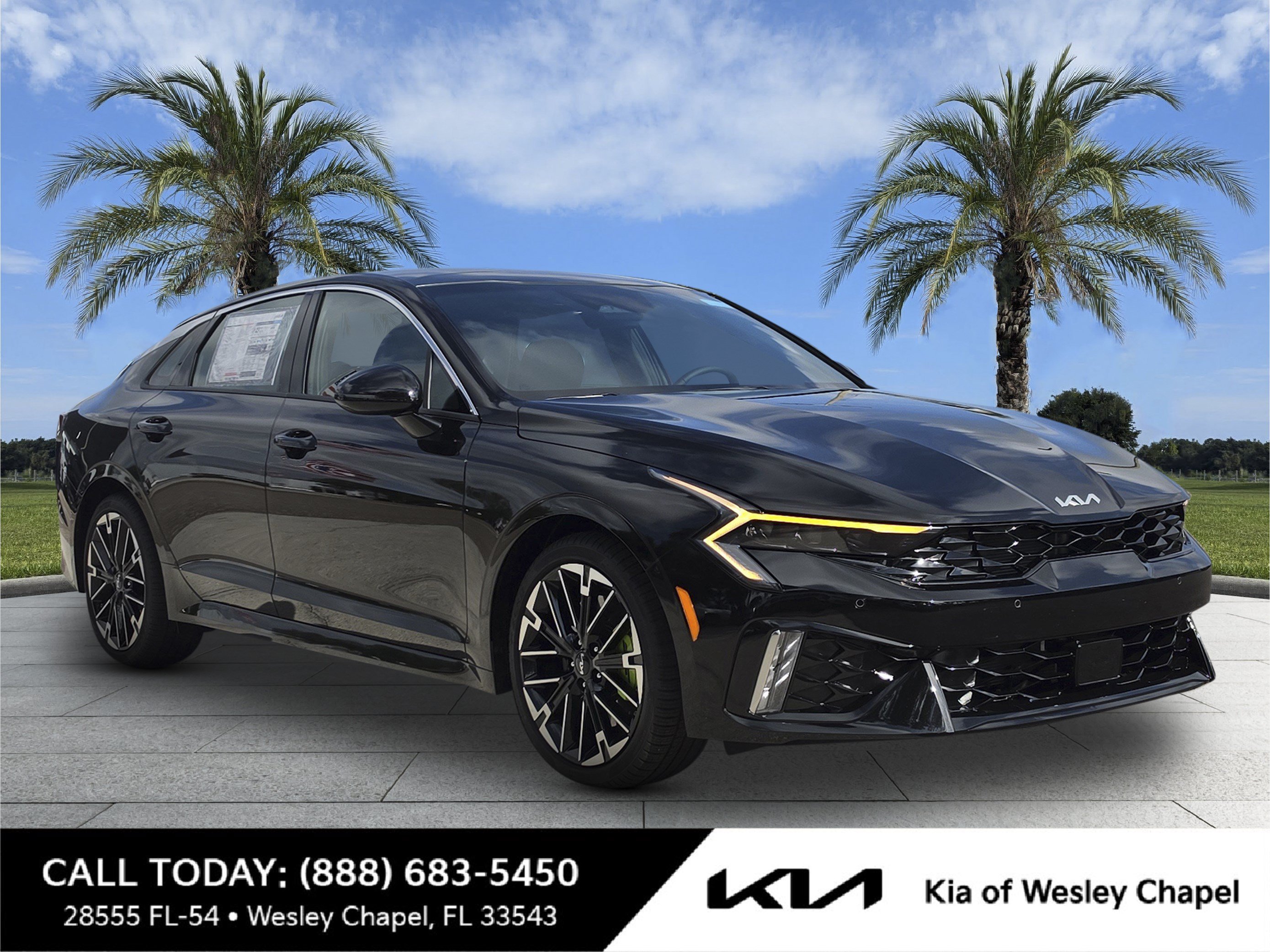 New 2027 Aurora Black Pearl Kia GT image 1