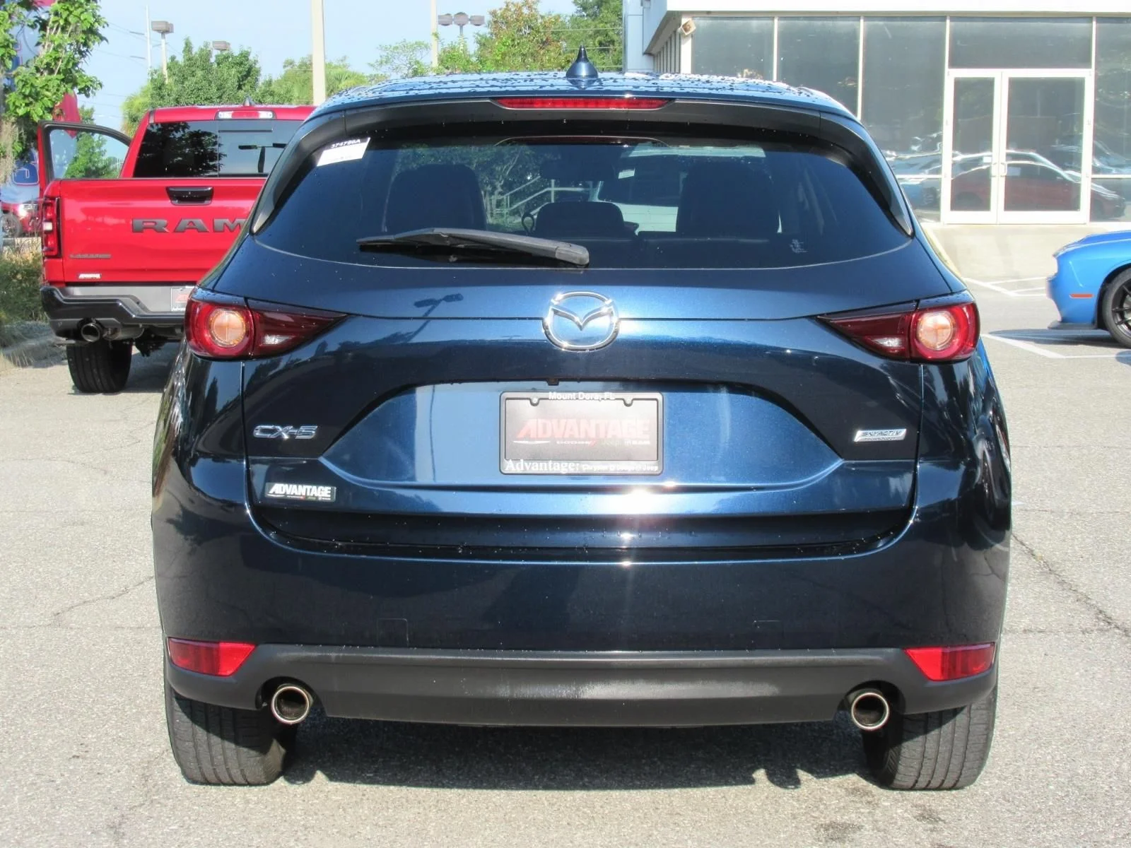 Used 2019 Blue Mazda Touring image 6
