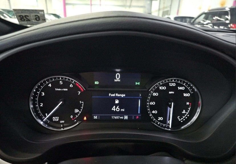 Used 2023 Silver Cadillac Premium Luxury image 8