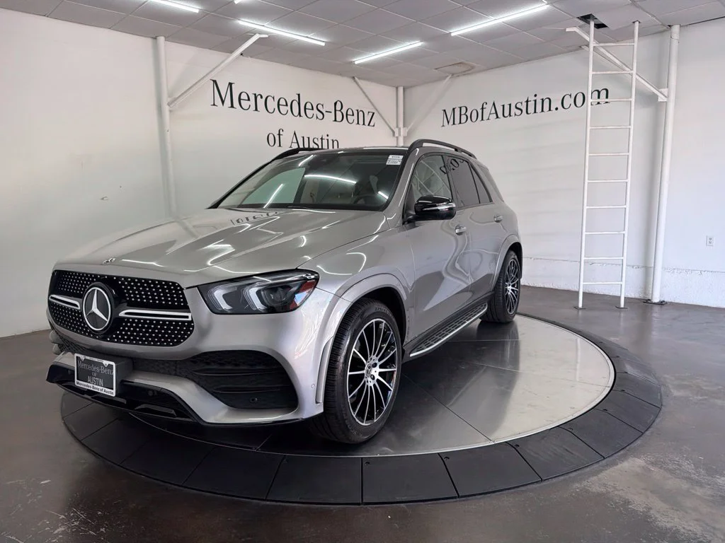 Certified Used 2021 Silver Mercedes-Benz GLE 350 image 3