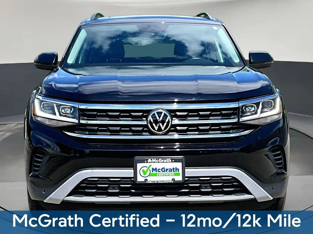 Certified Used 2023 Black Volkswagen 3.6L V6 SE w/Technology image 2