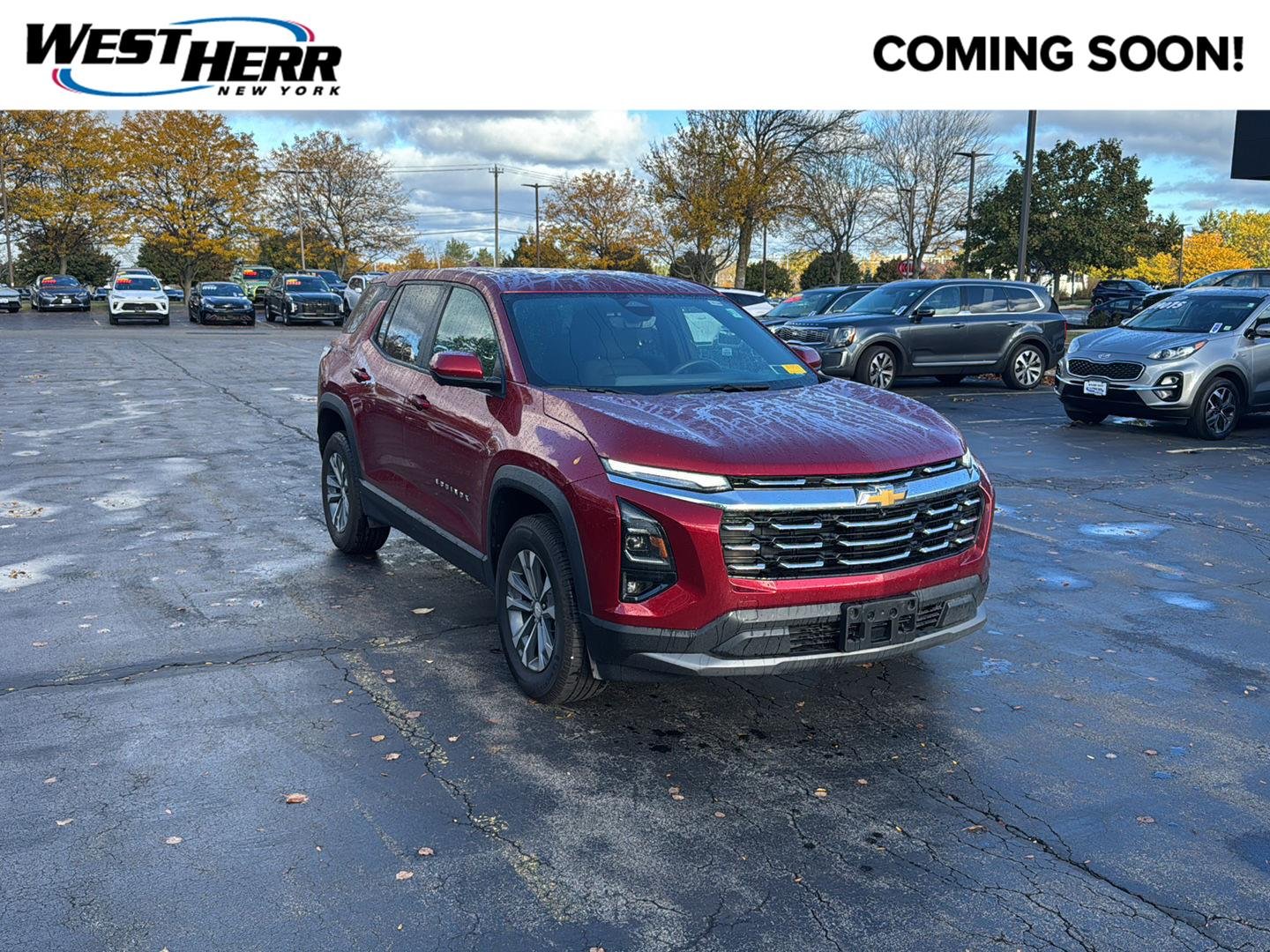 Used 2025 Radiant Red Tintcoat Chevrolet AWD LT image 1