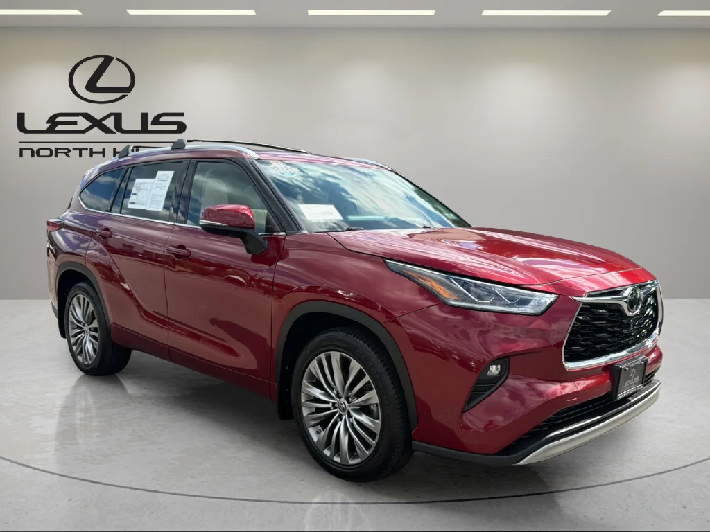 Used 2021 Red Toyota Platinum image 4