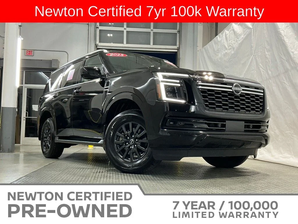 Certified Used 2025 Super Black Nissan SV image 27