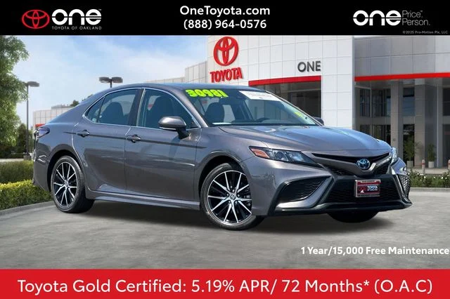 Certified Used 2024 Gray Toyota SE image 1