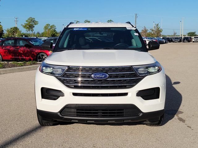 Used 2023 White Metallic Ford XLT image 3