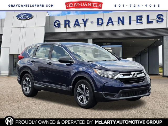 Certified Used 2019 Obsidian Blue Pearl Honda LX image 1