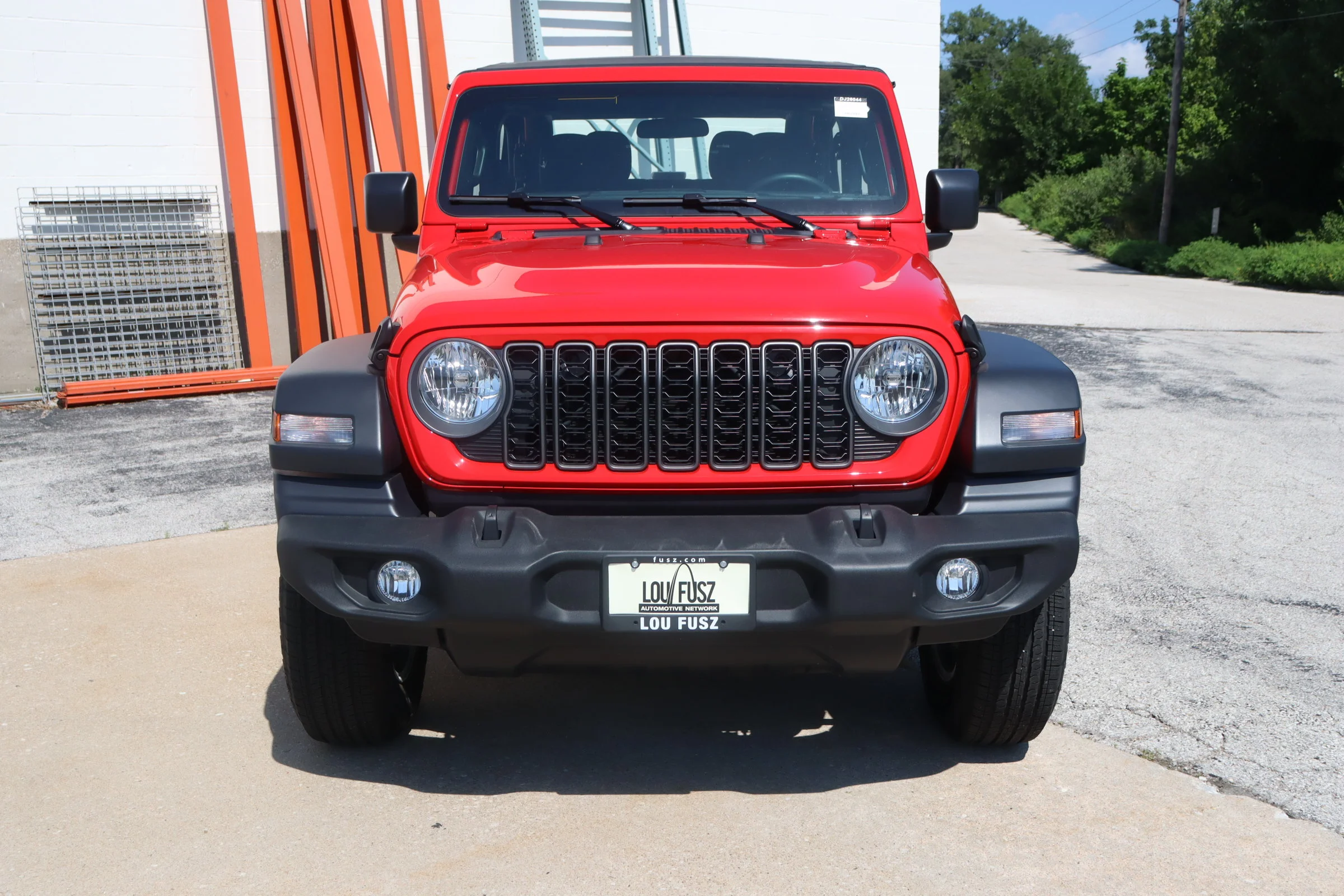 New 2026 Firecracker Red Clearcoat Jeep Sport image 3