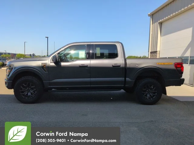 New 2026 Carbonized Gray Metallic Ford Tremor image 6