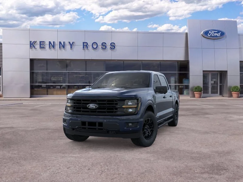New 2026 Antimatter Blue Metallic Ford XLT image 3