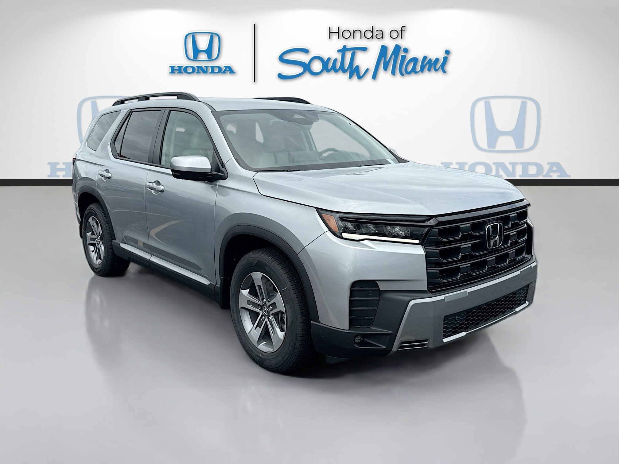 New 2026 Solar Silver Metallic Honda EX-L image 1