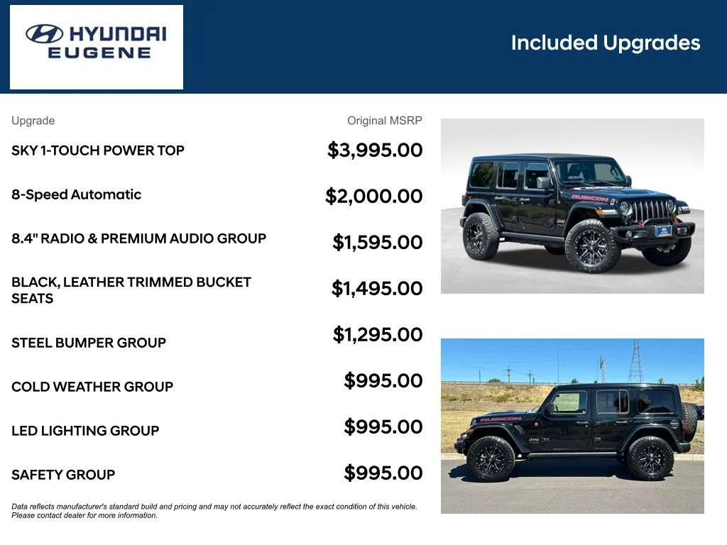 Used 2019 Black Jeep Unlimited Rubicon image 19
