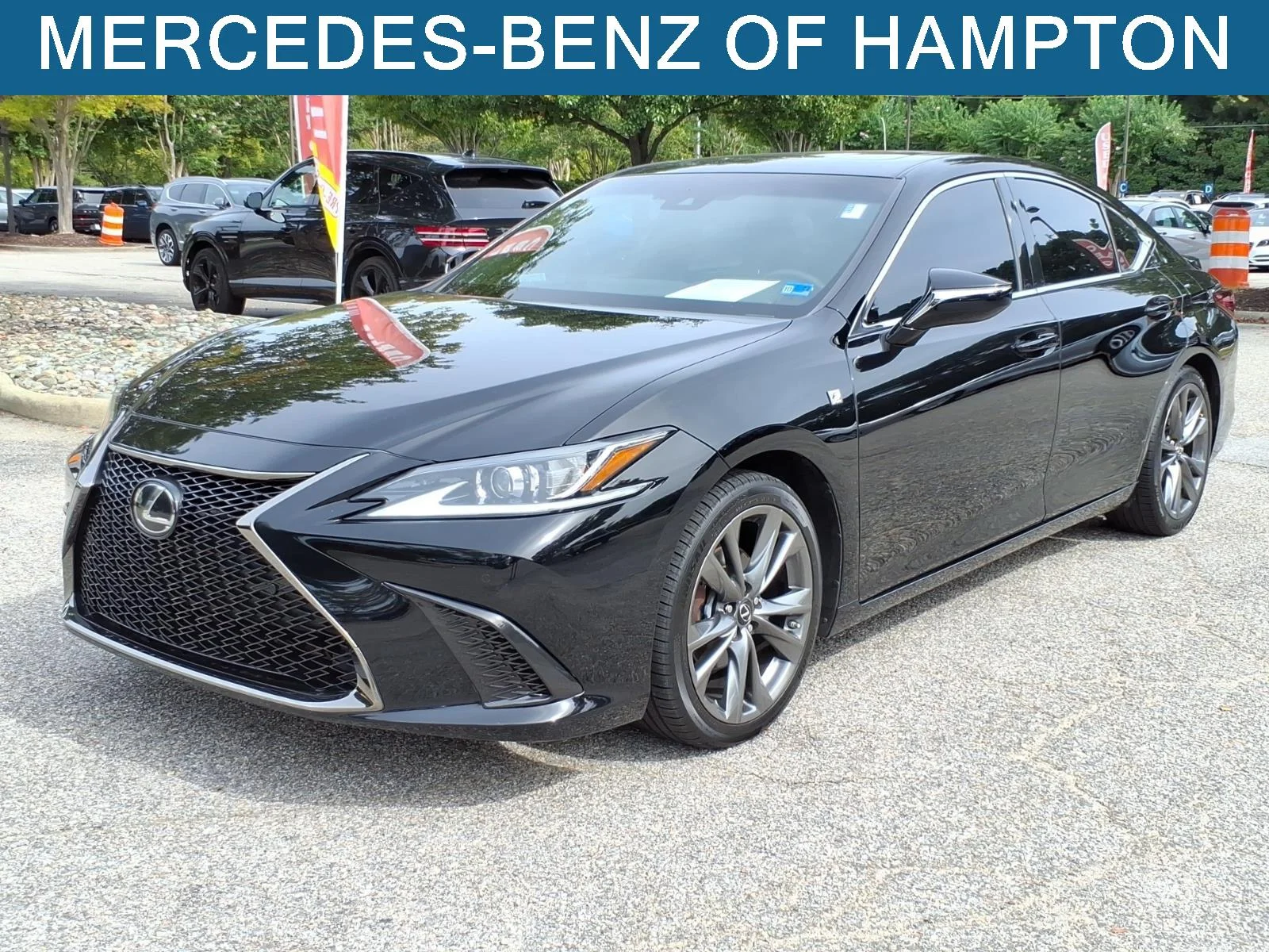 Used 2021 Obsidian Lexus ES 350 F SPORT image 1
