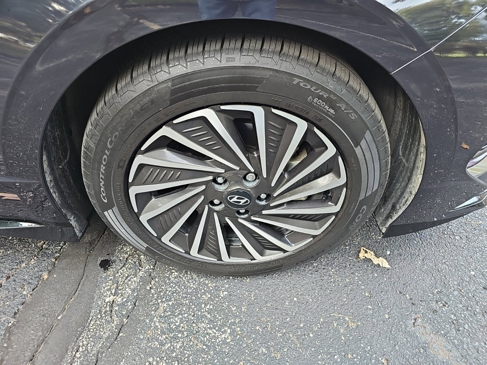 Used 2024 Carbon Blue Hyundai SEL image 8