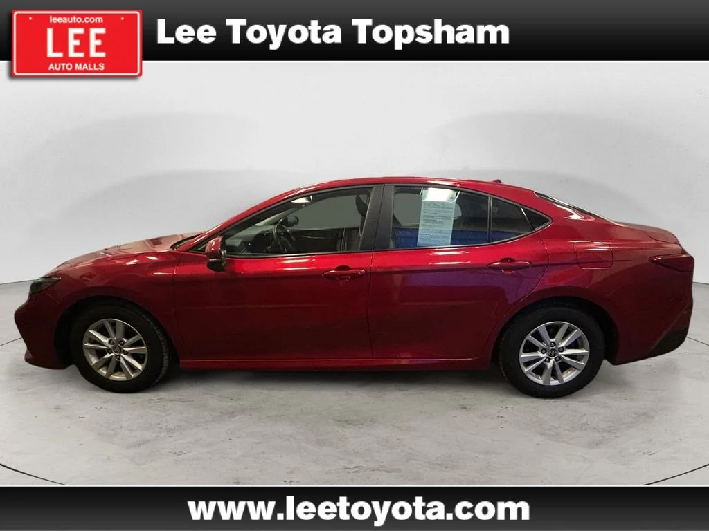 Used 2025 Red Toyota LE image 2