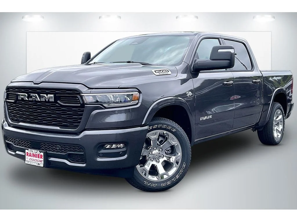 New 2026 Granite Crystal Metallic Clear-Coat Exterior Paint RAM Big Horn image 2
