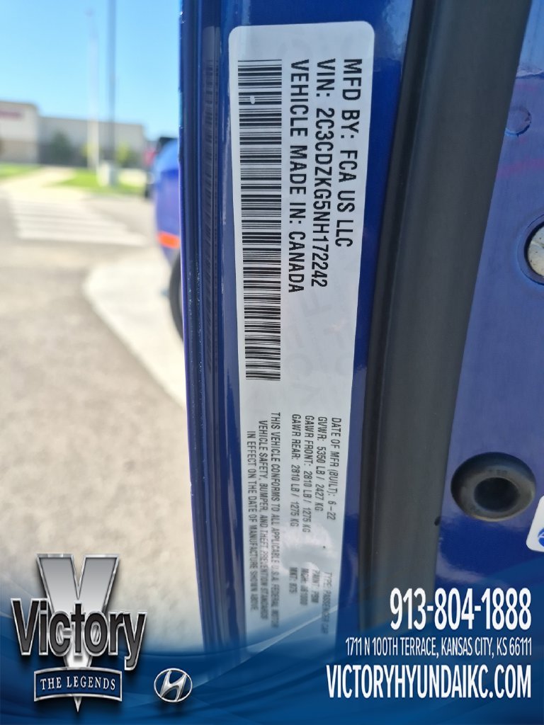 Used 2022 Blue Dodge GT image 29