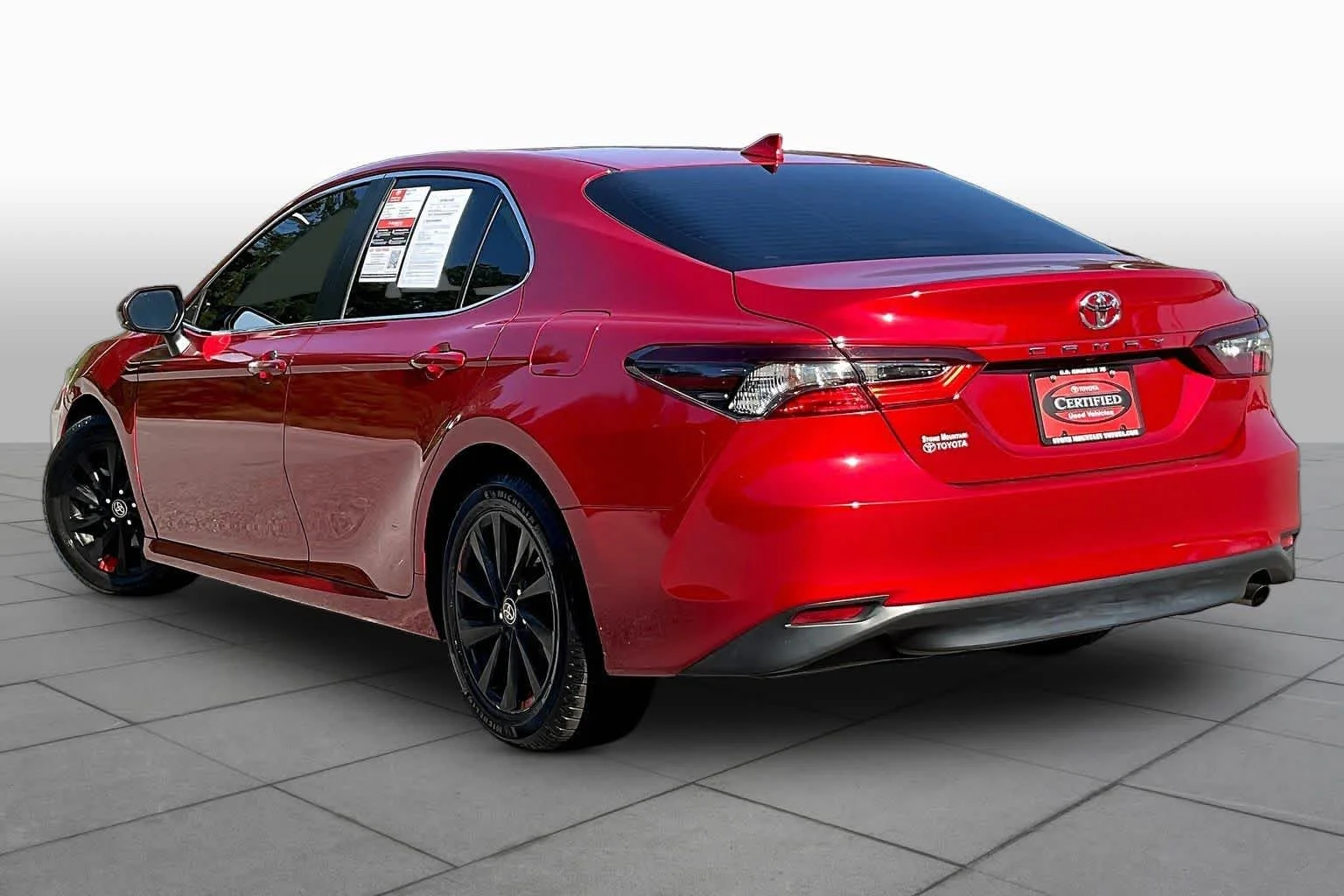 Certified Used 2023 Supersonic Red Toyota LE image 11