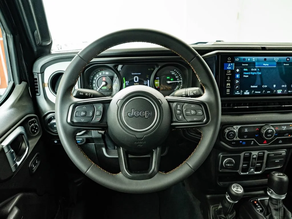 Used 2024 Black Clearcoat Jeep Sport S 4xe image 39