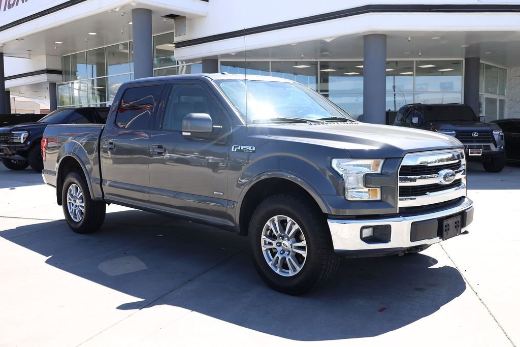 Used 2015 Magnetic Metallic Ford Lariat image 8