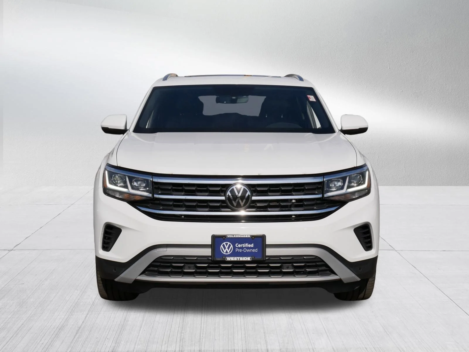 Certified 2023 Volkswagen Atlas Cross Sport SE w/Tech with VIN 1V2KE2CA3PC229368 for sale in Saint Louis Park, Minnesota