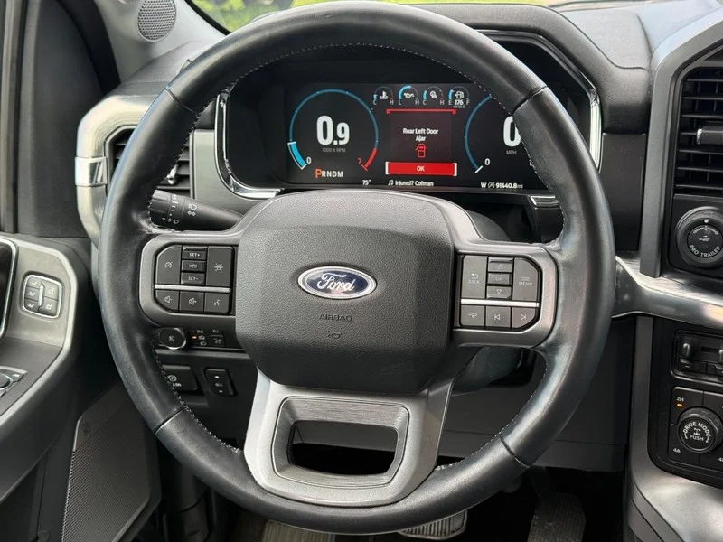 Used 2021 Guard Metallic Ford LARIAT 4WD SuperCrew 5.5