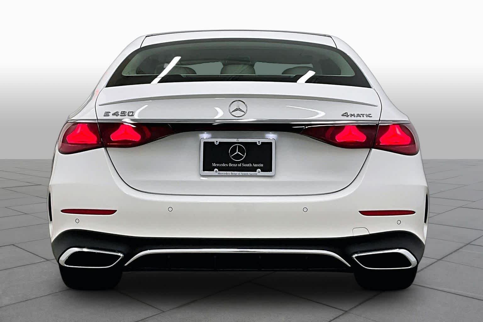 New 2026 Polar White Mercedes-Benz E 450 image 4
