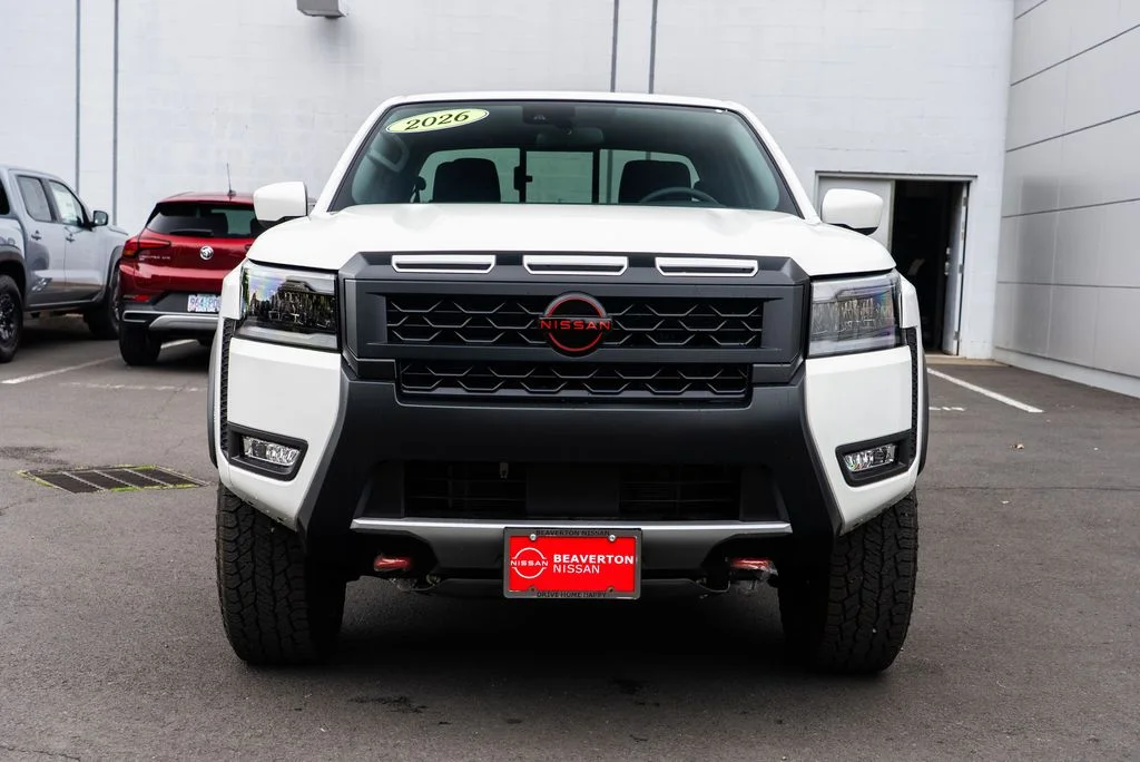 New 2026 Glacier White Nissan Crew Cab PRO-4X® image 2