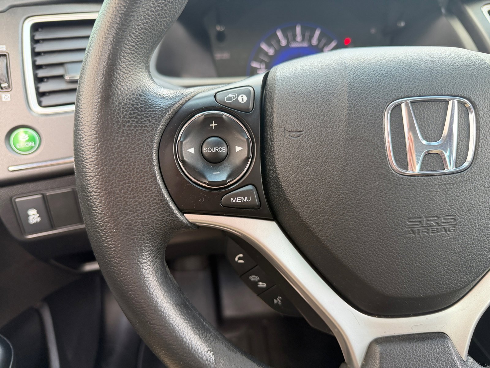 Used 2015 Modern Steel Metallic Honda LX image 11