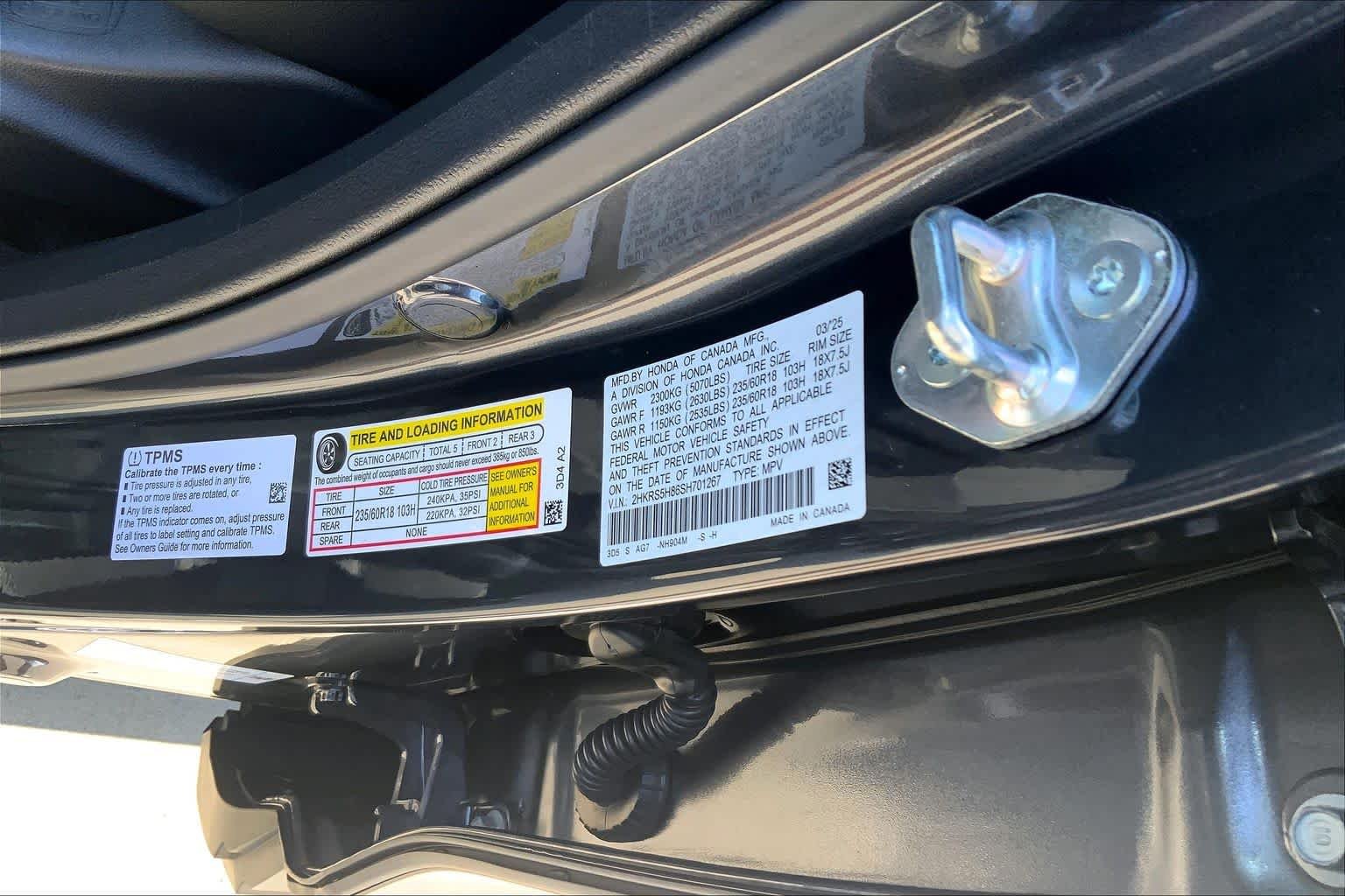 Used 2025 Meteorite Gray Metallic Honda Sport-L image 33