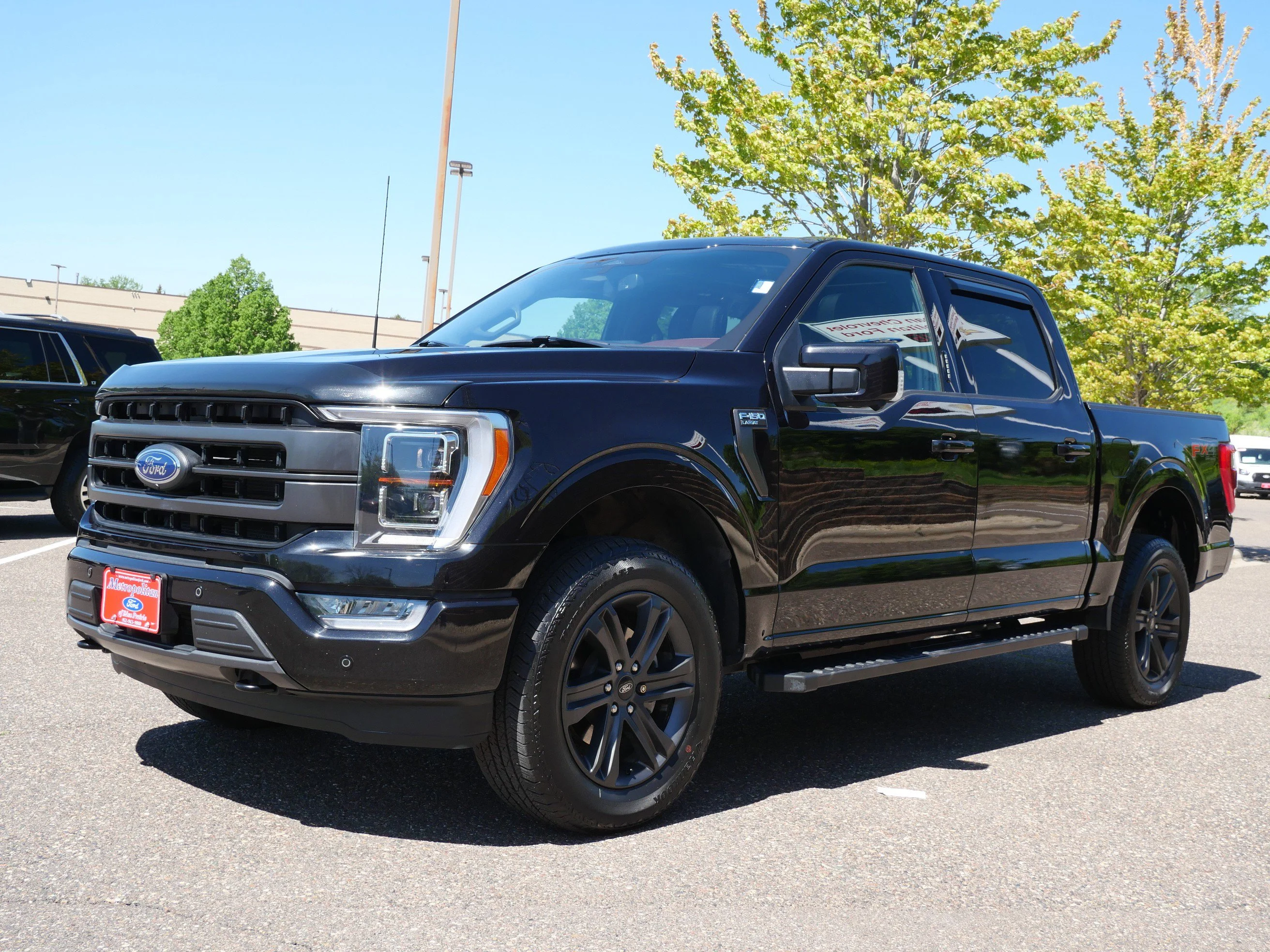 Certified Used 2023 Agate Black Metallic Ford LARIAT image 3