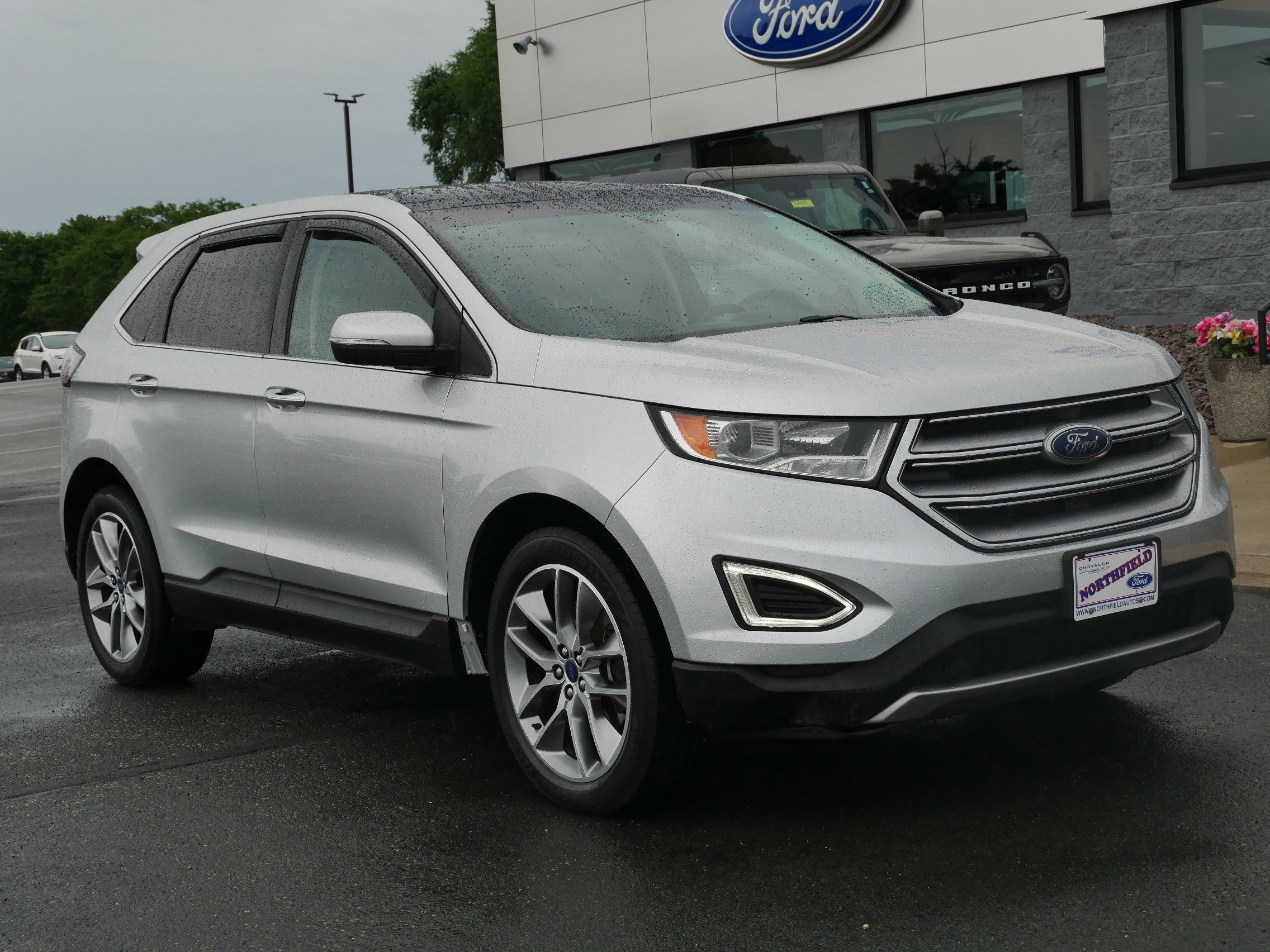 Used 2016 Ford Edge Titanium with VIN 2FMPK4K97GBB01424 for sale in Northfield, Minnesota
