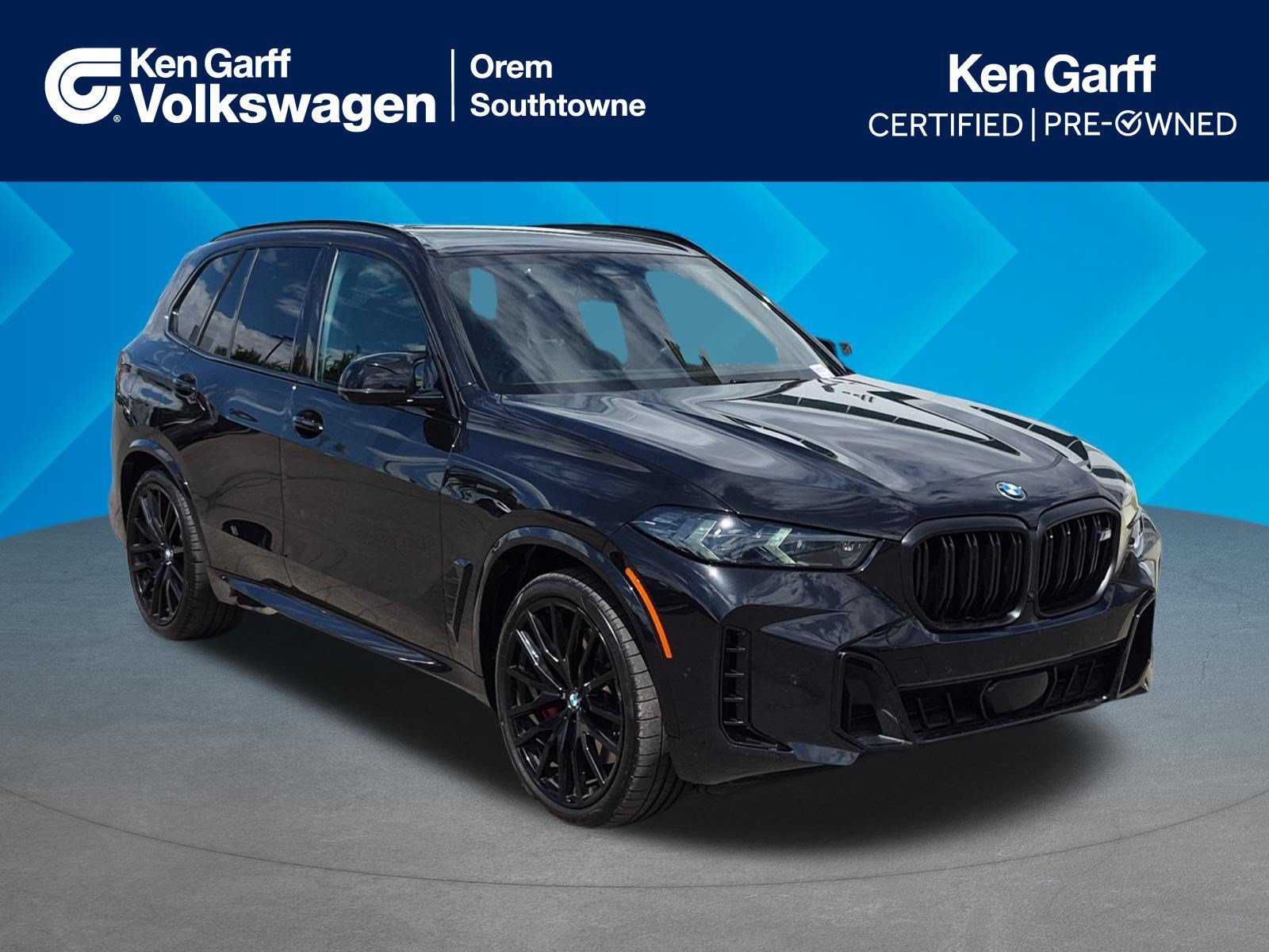 Used 2025 Black Sapphire Metallic BMW M60i image 1