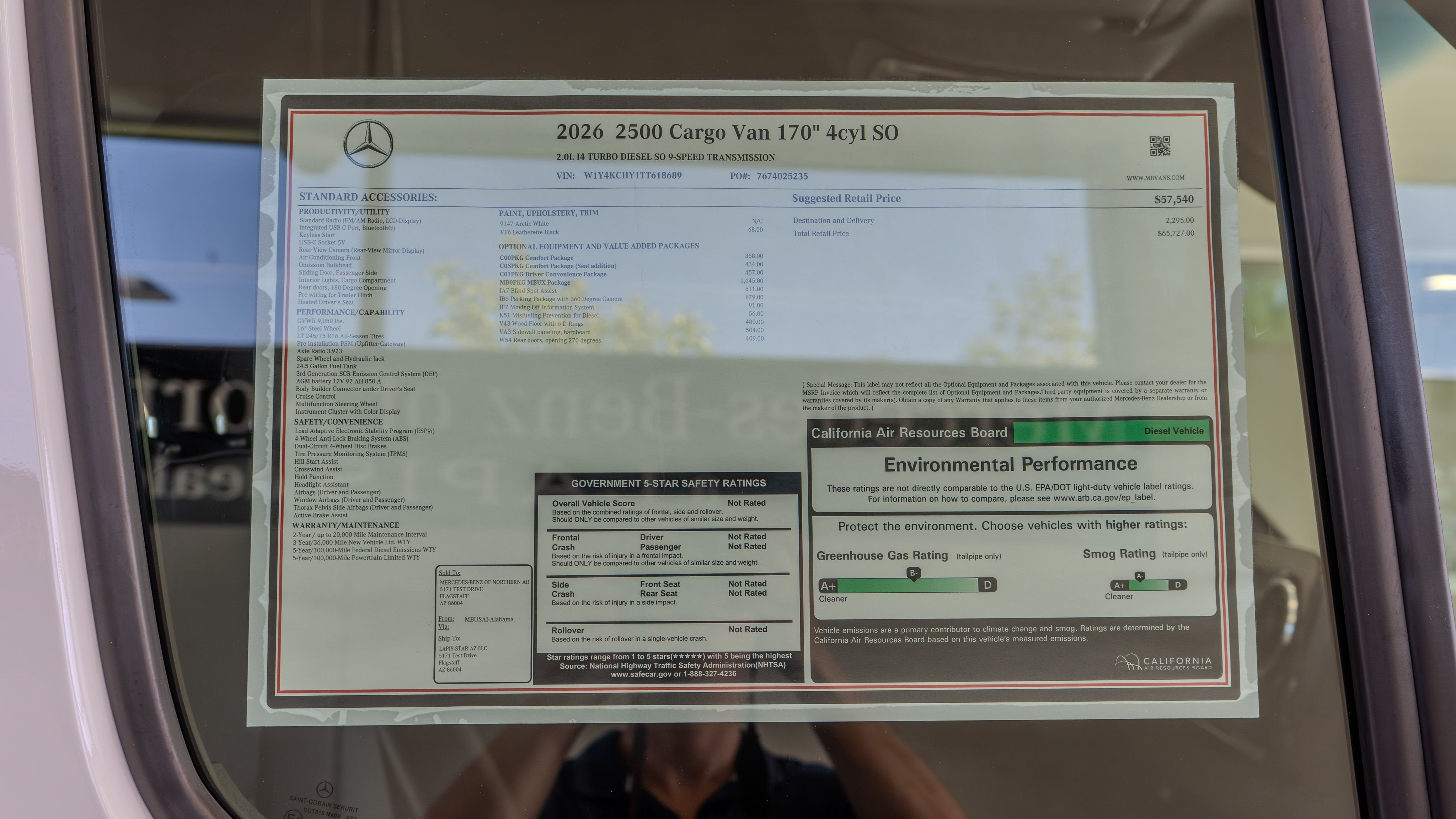 New 2026 Arctic+White Mercedes-Benz  image 36
