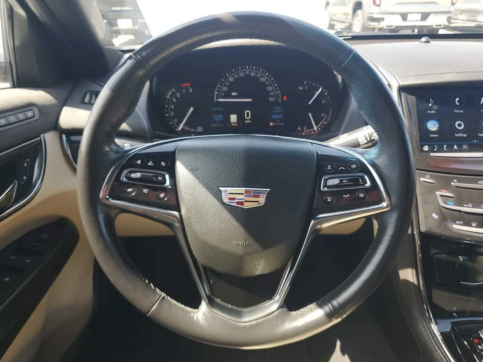 Used 2018 CRYSTAL WHITE TRICOAT Cadillac Luxury AWD image 16